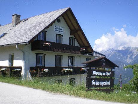 Berggasthof Schwaigerhof Haus im Ennstal Exterior foto
